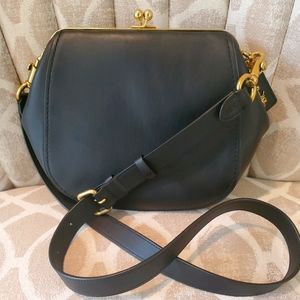 Coach Glovetanned Leather Saddle Crossbody Bag